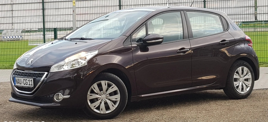 Peugeot 208 cena 23999 przebieg: 115000, rok produkcji 2013 z Dynów małe 529